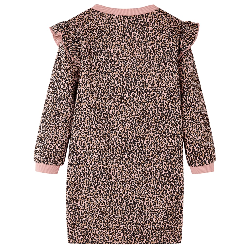 VidaXL Robe enfant 128 rose moyen