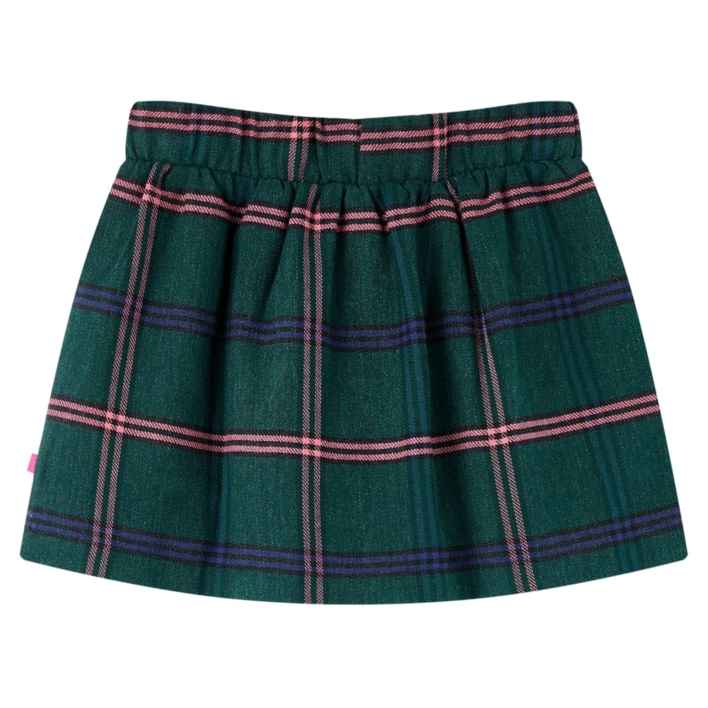 VidaXL Jupe enfant 140 vert foncé
