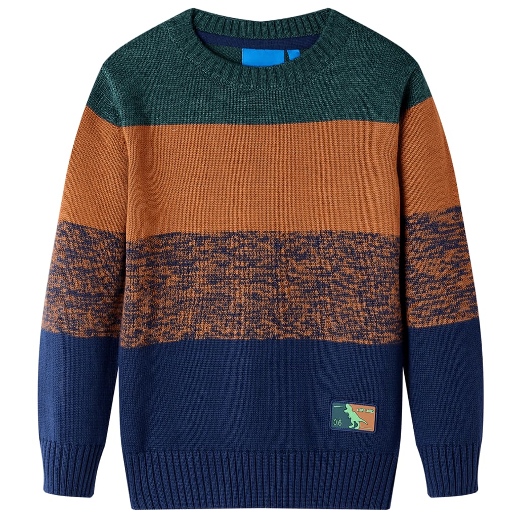 VidaXL Pull enfant tricoté 104 multicolore
