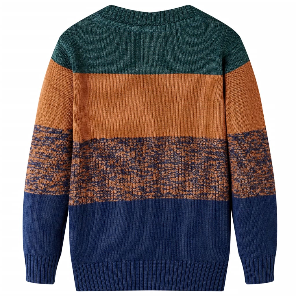 VidaXL Pull enfant tricoté 140 multicolore