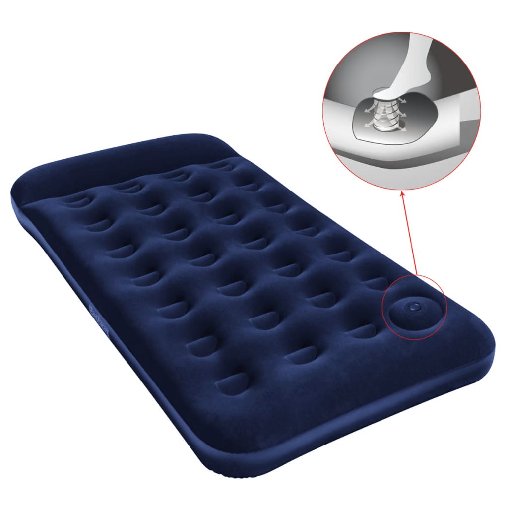 Matelas gonflable Bestway avec pompe à pied intégrée 188x99x28 cm