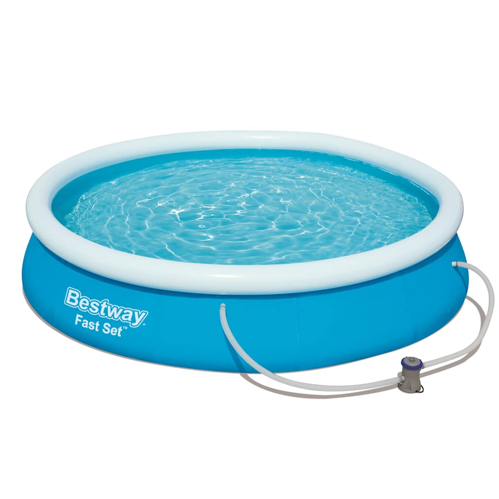 Bestway ensemble de piscine à réglage rapide 366x76 cm 57274