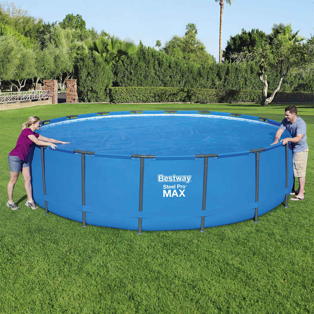 Couverture de piscine solaire Bestway flowclear 549 cm