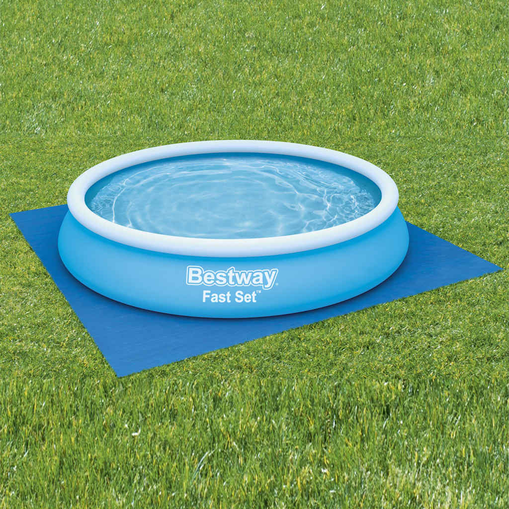 Tapis de sol pour piscine Bestway flowclear 396x396 cm