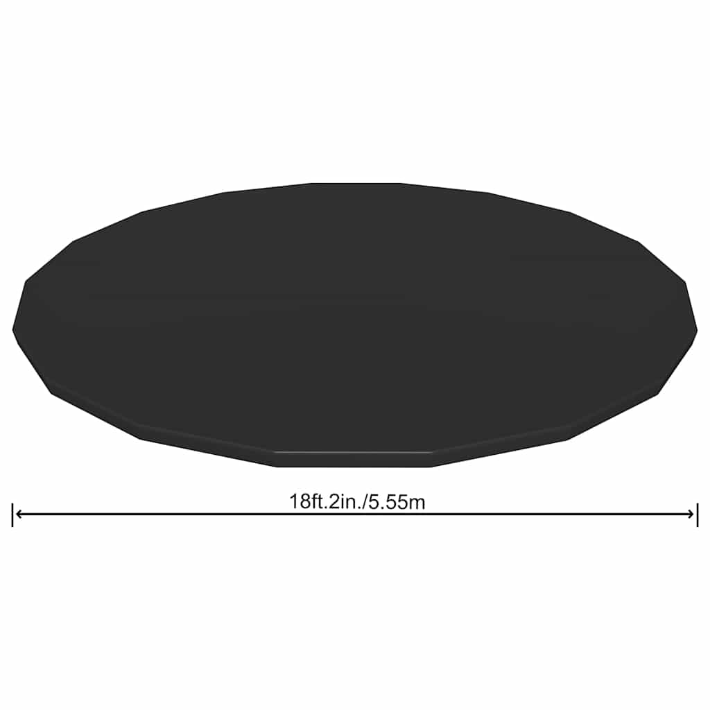Couverture de piscine Bestway Flowclear à réglage rapide 555 cm