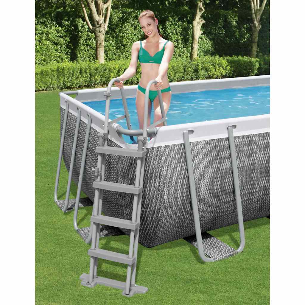 Échelle de piscine Bestway flowclear avec 4 marches 122 cm