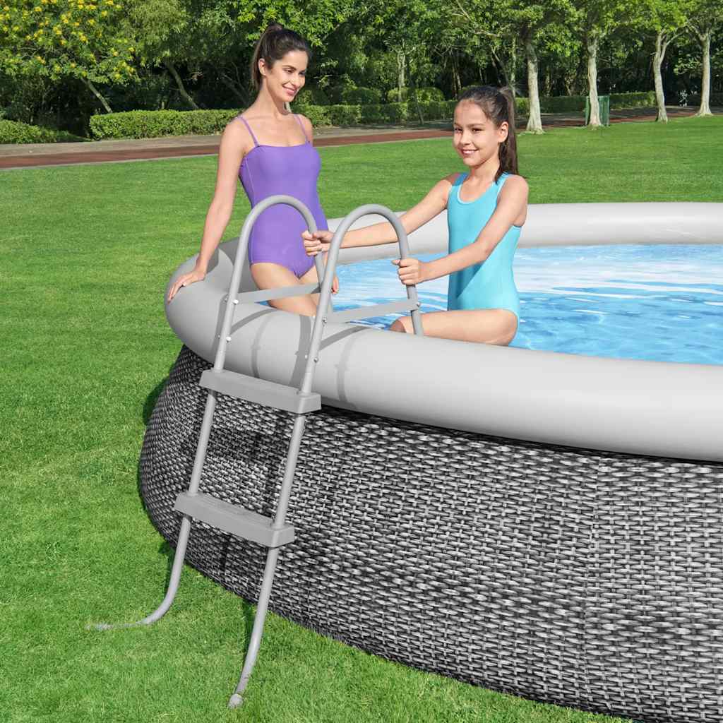 Echelle de piscine Bestway flowclear 2 marches 84 cm
