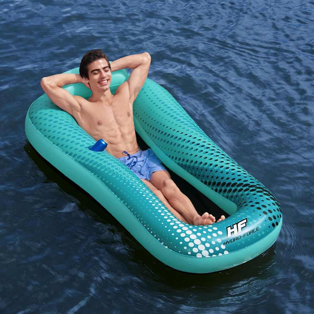 Bestway hydro force lit flottant sol venture 188x109 cm maille bleu