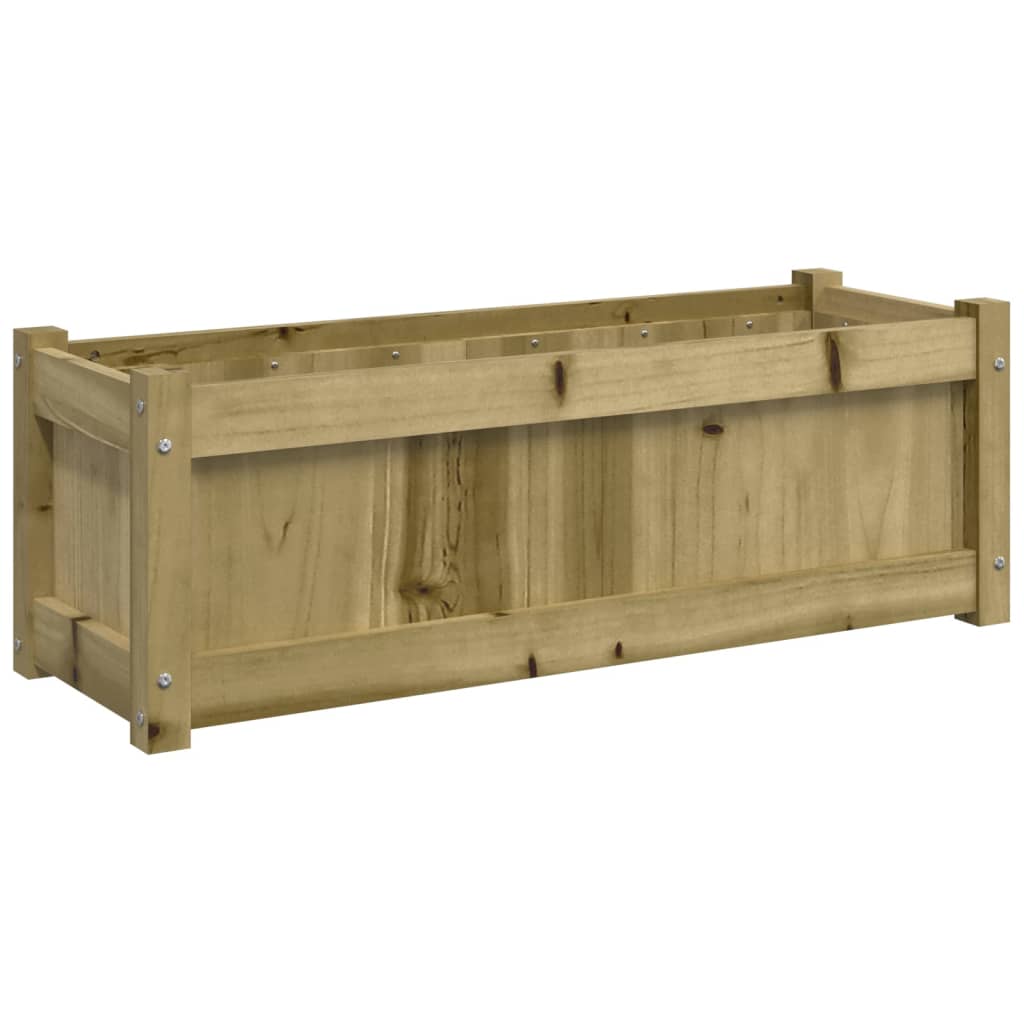 Jardinière Vidaxx 90x31x31 cm bois de pin imprégné
