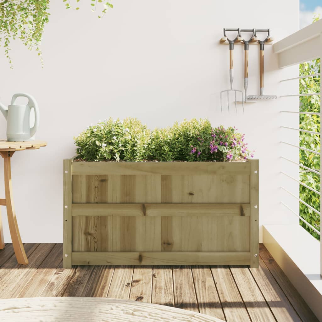 Jardinière Vidaxx 90x50x50 cm bois de pin imprégné