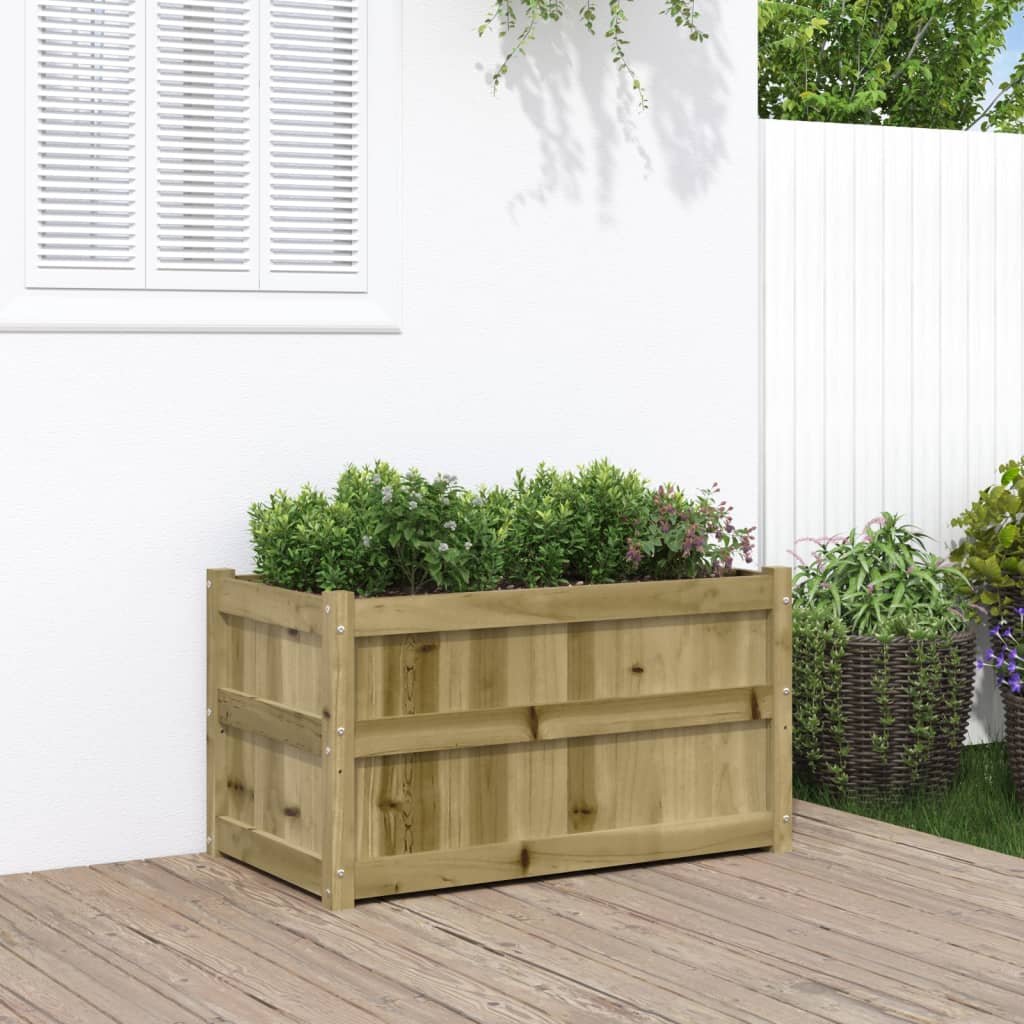 Jardinière Vidaxx 90x50x50 cm bois de pin imprégné
