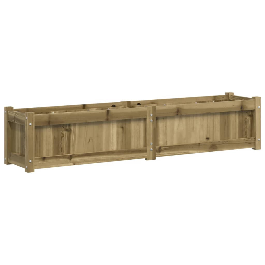 Jardinière Vidaxx 150x31x31 cm bois de pin imprégné