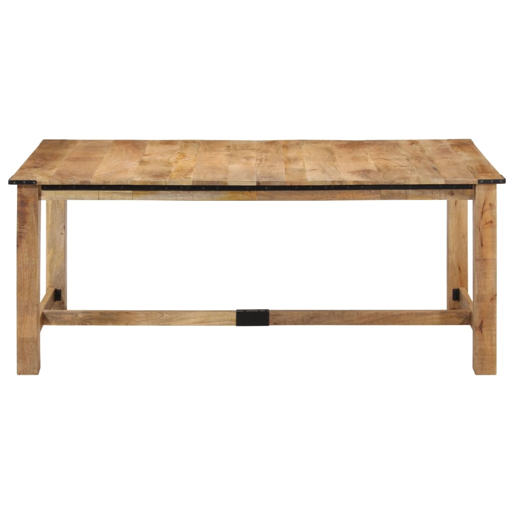 VidaXL Table à manger 180x90x75 cm bois de manguier massif