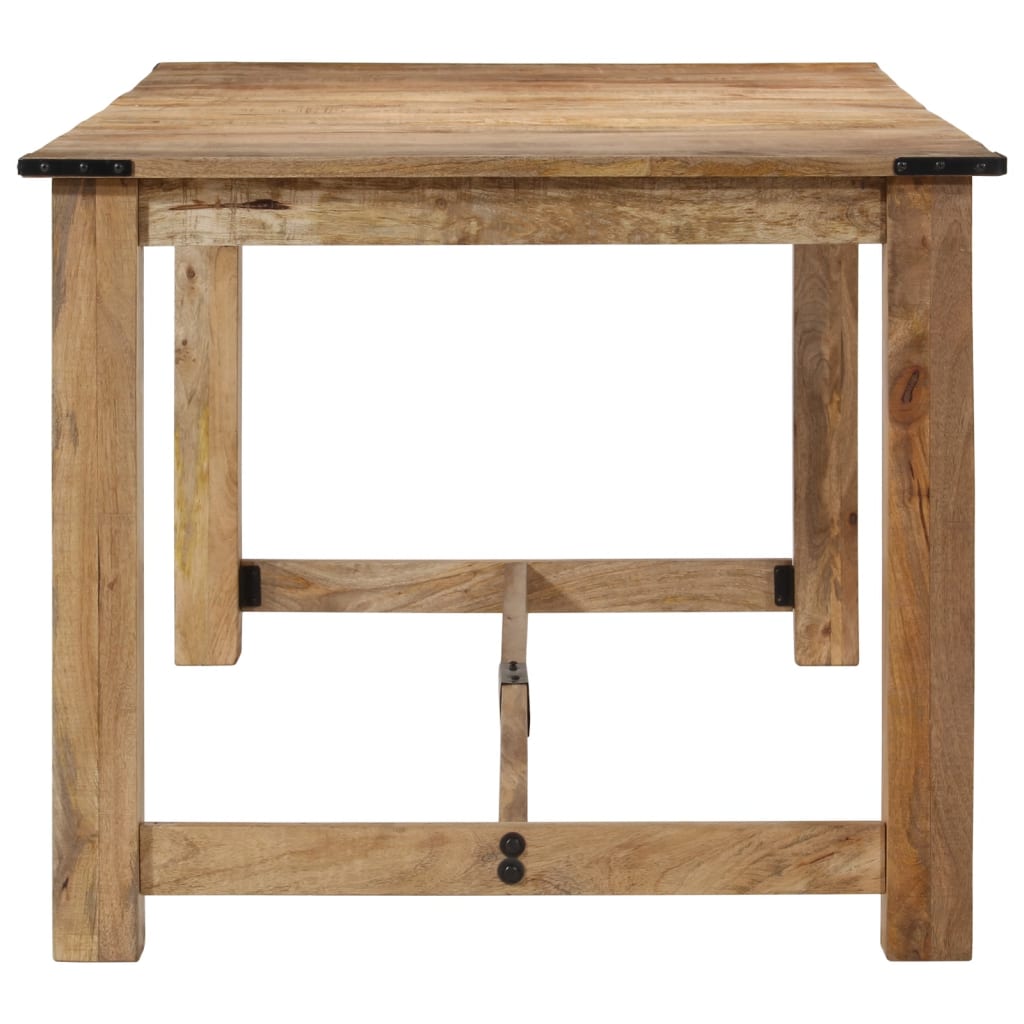 VidaXL Table à manger 180x90x75 cm bois de manguier massif