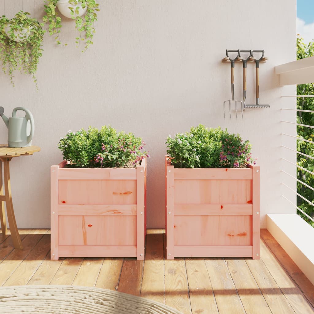 VidaXL jardinières 2 pcs bois de Douglas massif