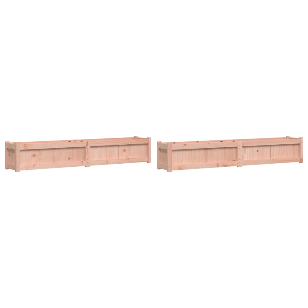 VidaXL jardinières 2 pcs bois de Douglas massif