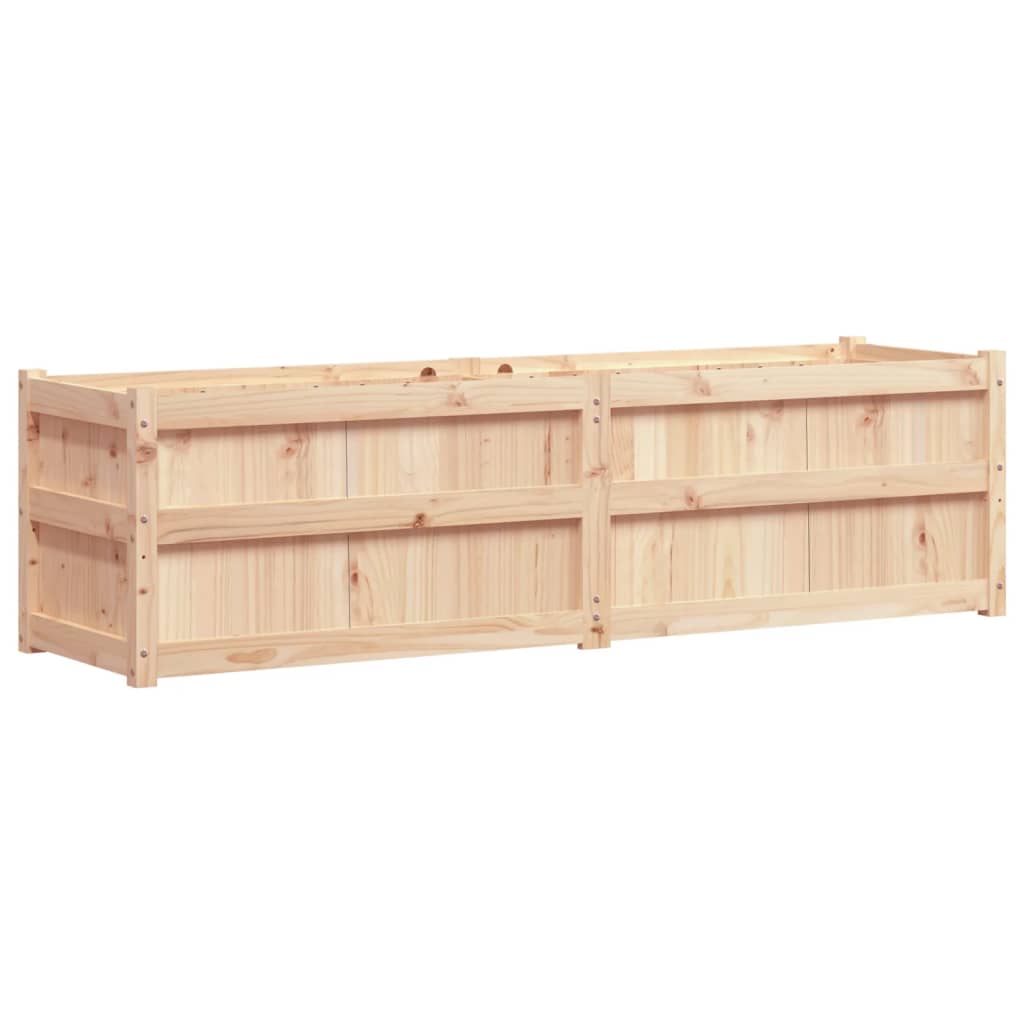Jardinière Vidaxx 180x50x50 cm bois de pin massif