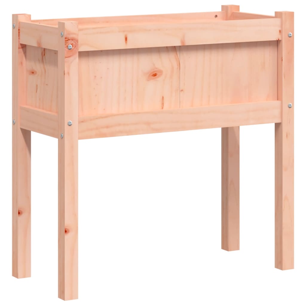 Vidaxx jardinière avec pieds 70x31x70 cm bois de Douglas massif