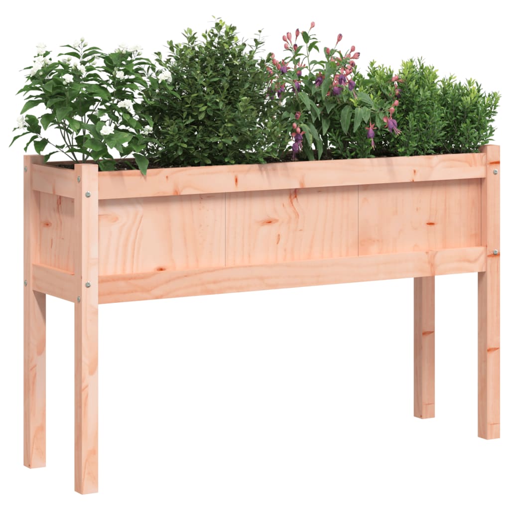 Vidaxxl jardinières avec pieds 2 pcs bois de Douglas massif