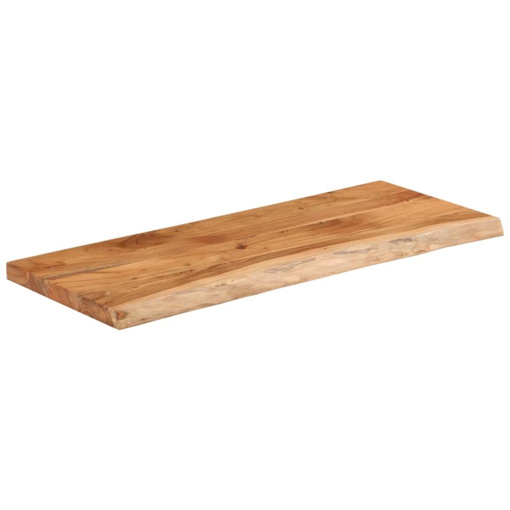 VidaXL Plan de lavabo rectangulaire 140x60x2,5 bois d'acacia massif
