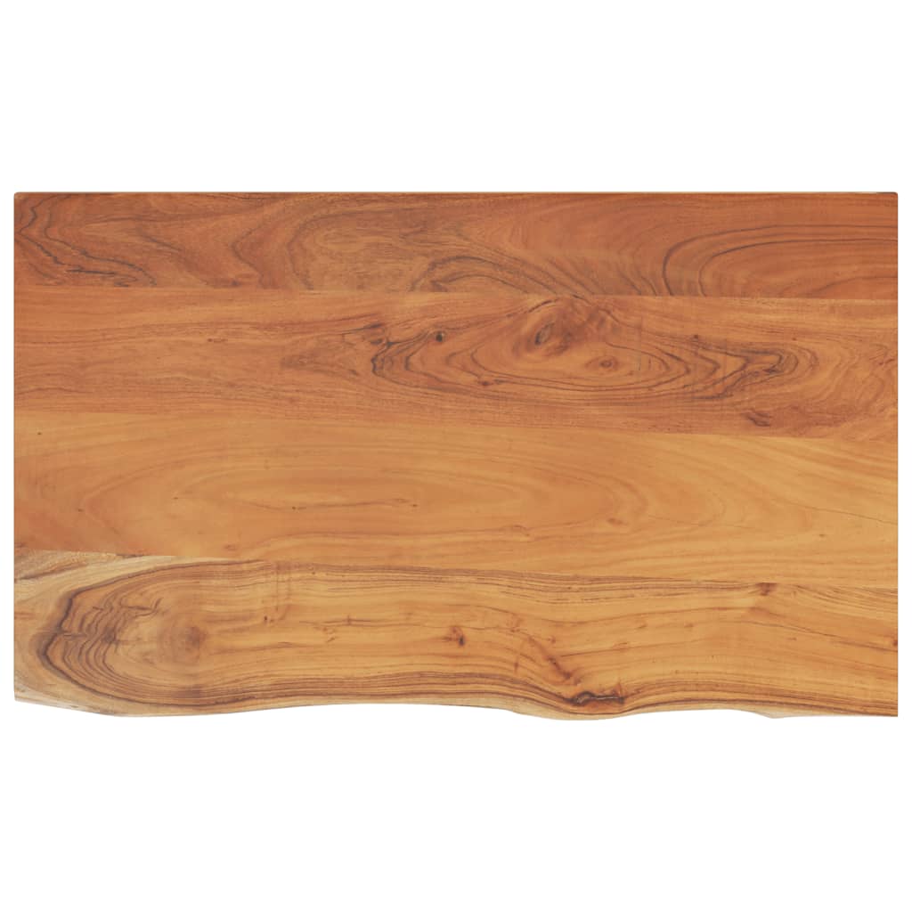 VidaXL Plan de lavabo rectangulaire 90x60x3,8 bois d'acacia massif