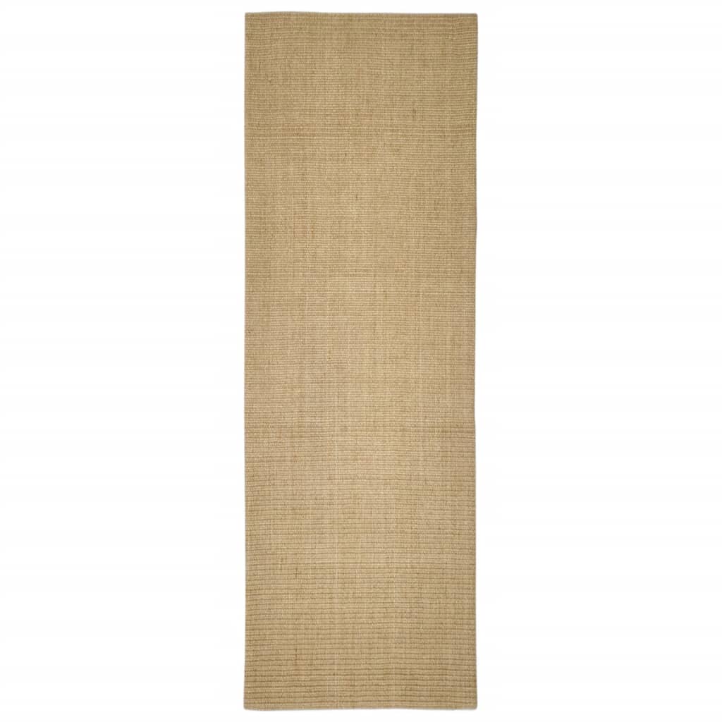 Vidaxx tapis en sisal pour griffoir 66x200 cm