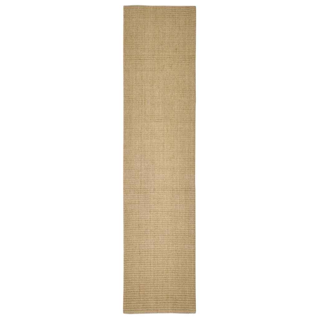 Vidaxx tapis en sisal pour griffoir 80x350 cm