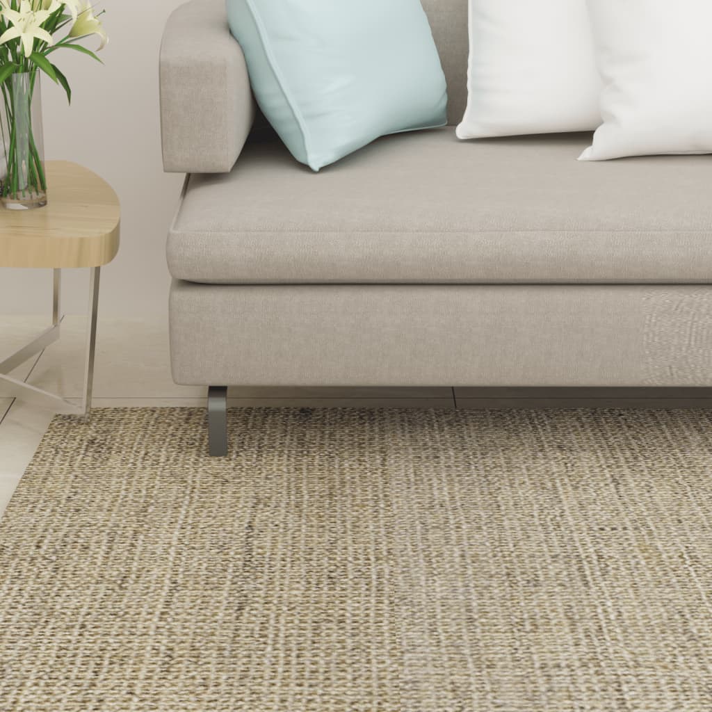Vidaxl sisalmat pour gratter le post 66x350 cm taupe