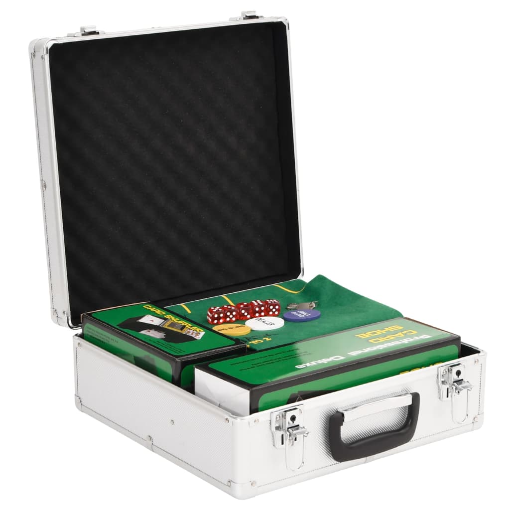 VidaXL jeu de poker 600 pièces 11,5 g
