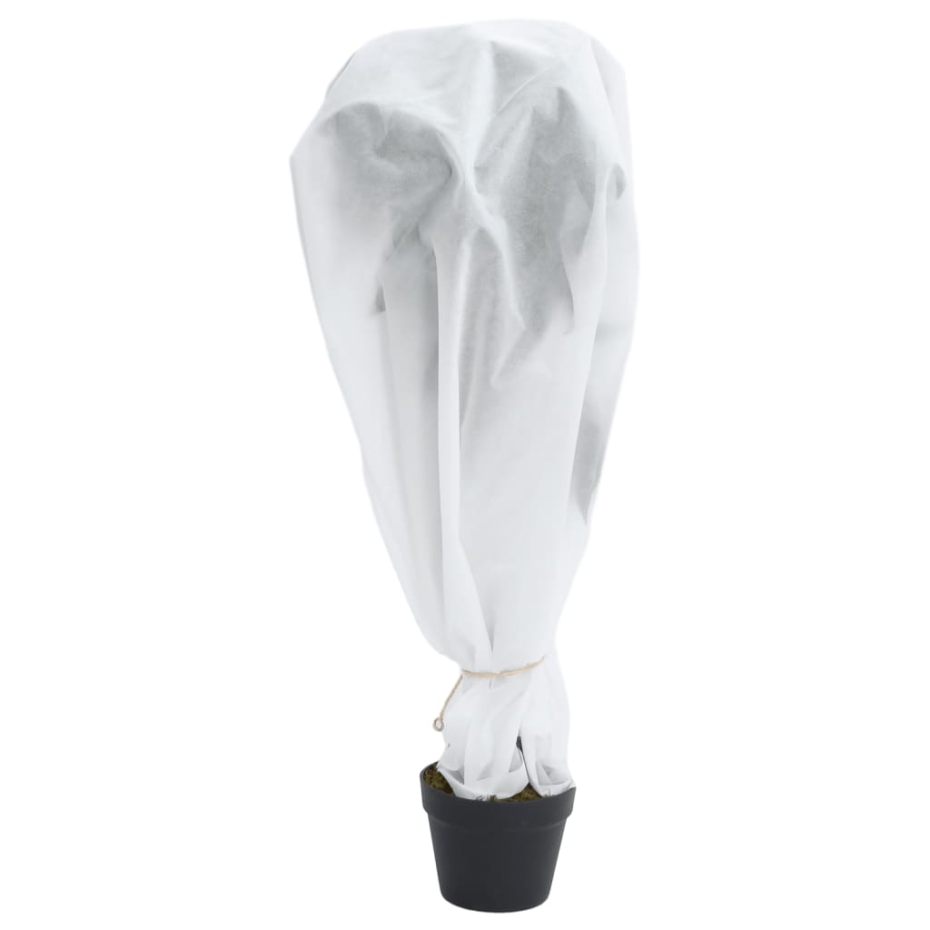 VidaXL Tissu polaire pour plantes 2 rouleaux 70 g m² 10x1,6 m