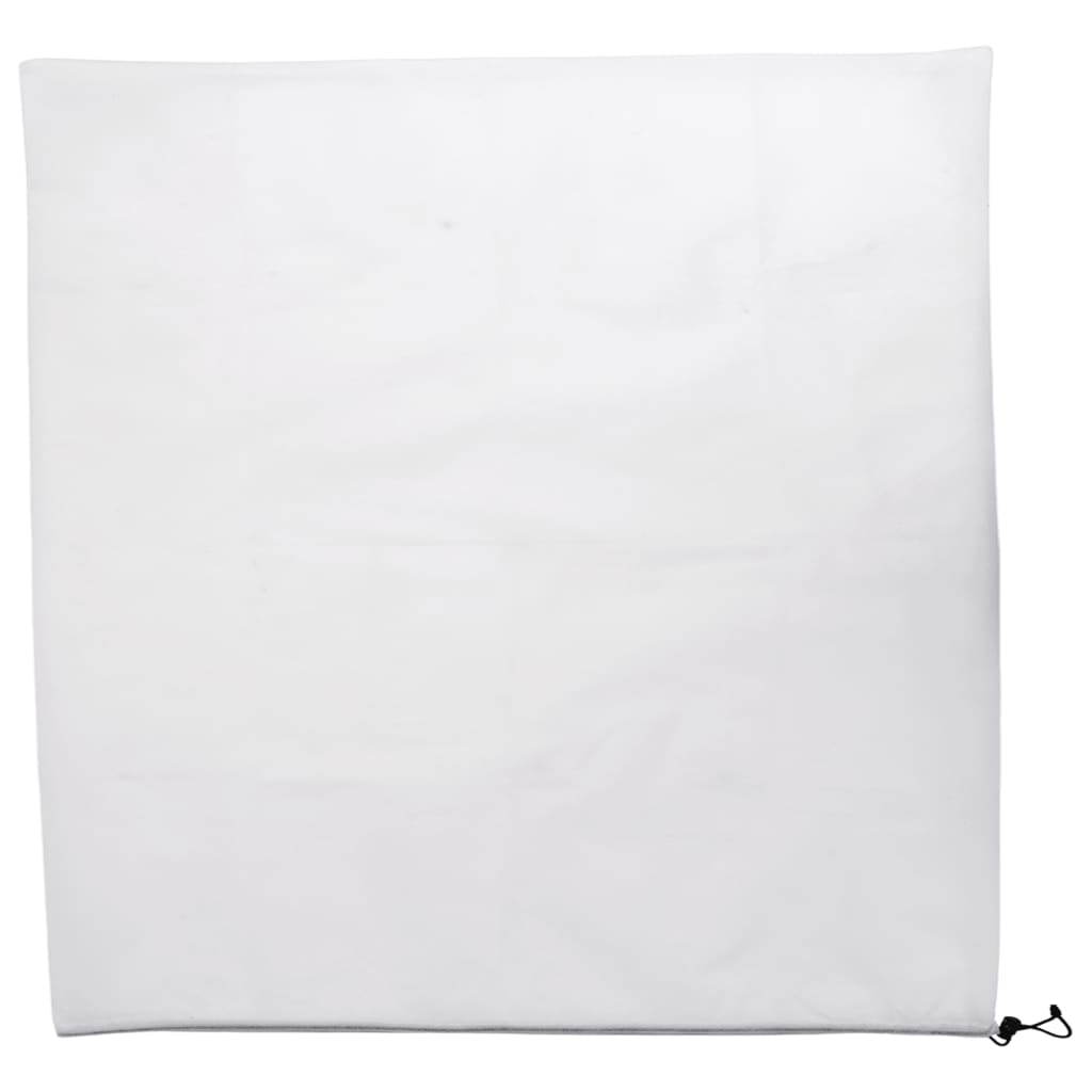 VidaXL Couvertures végétales avec cordon de serrage 8 pcs 70 g m² 0,8x0,8 m