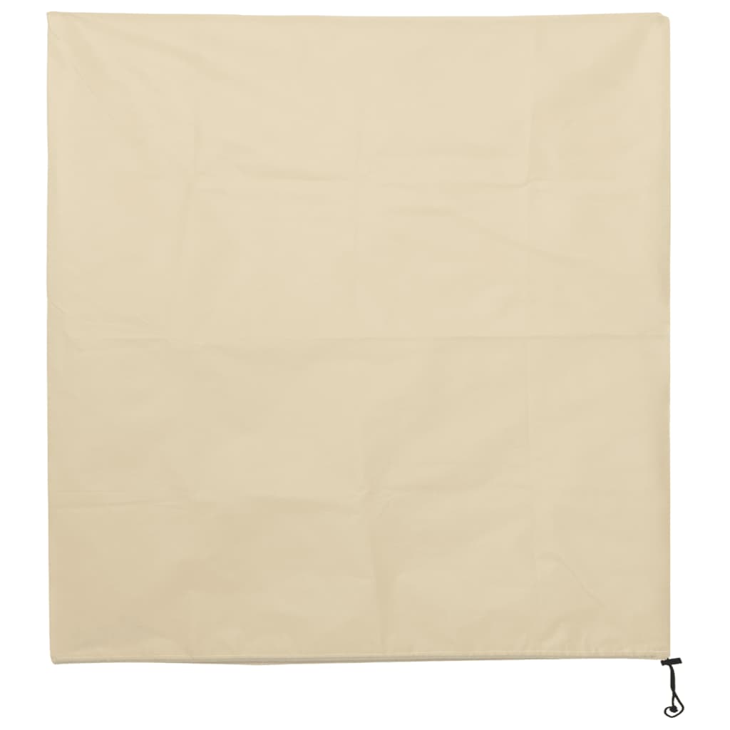 VidaXL Couvertures végétales avec cordon de serrage 8 pcs 70 g m² 0,8x0,8 m