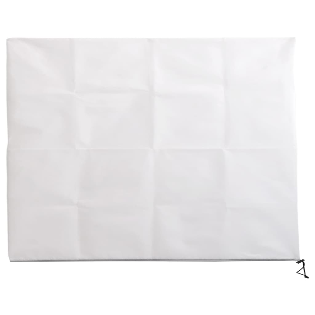 VidaXL Couvertures végétales avec fermeture éclair 4 pcs 70 g m² 3,93x3 m