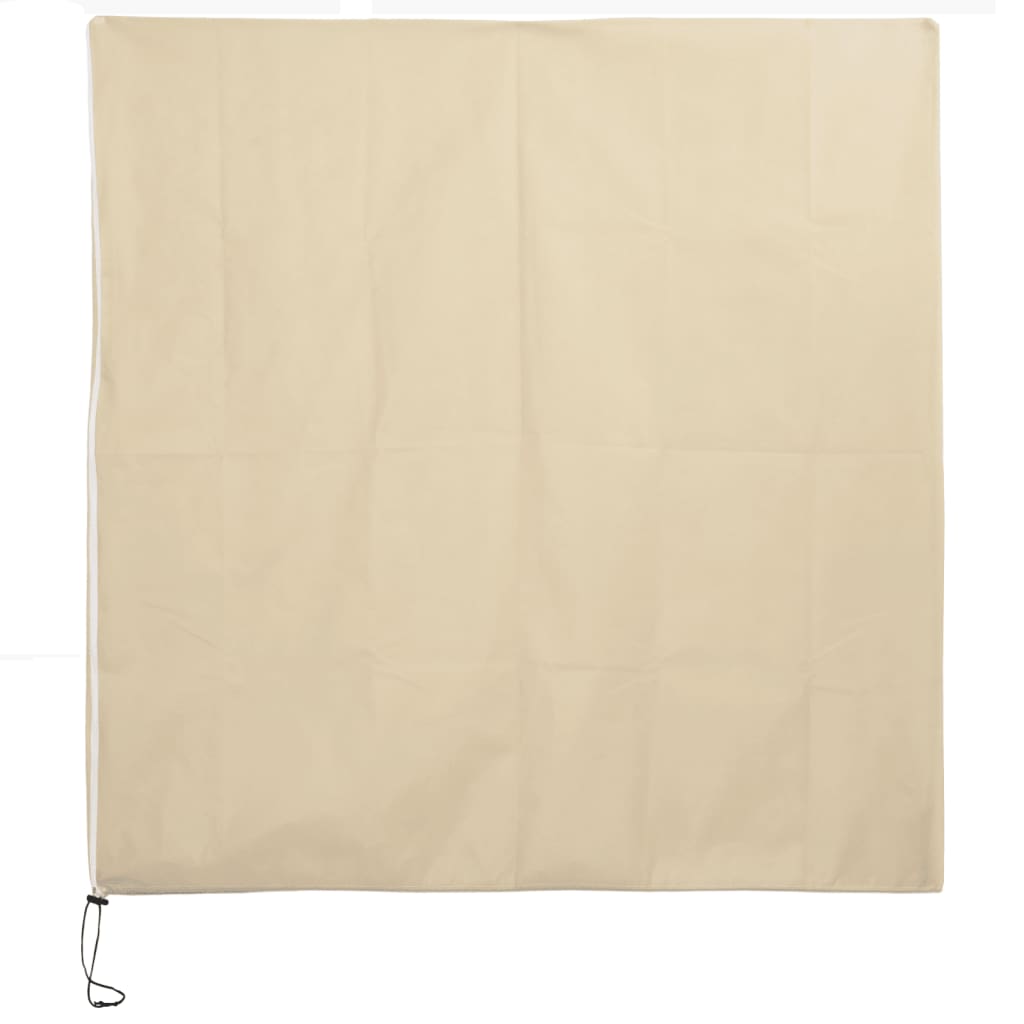 VidaXL Couvertures végétales avec fermeture éclair 10 pièces 70 g m² 1,55x1,55 m