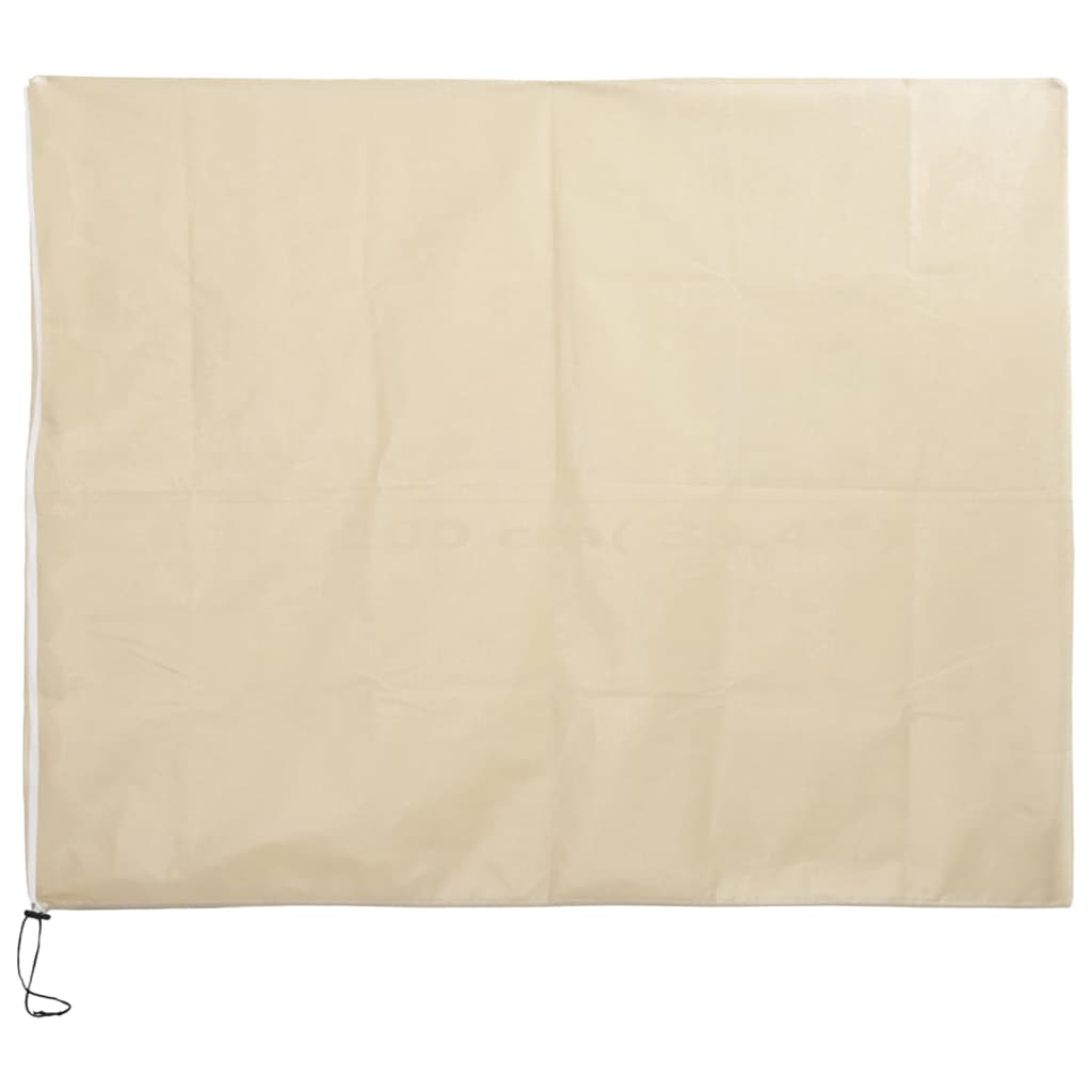 VidaXL Couvertures végétales avec fermeture éclair 4 pcs 70 g m² 3,14x2,5 m
