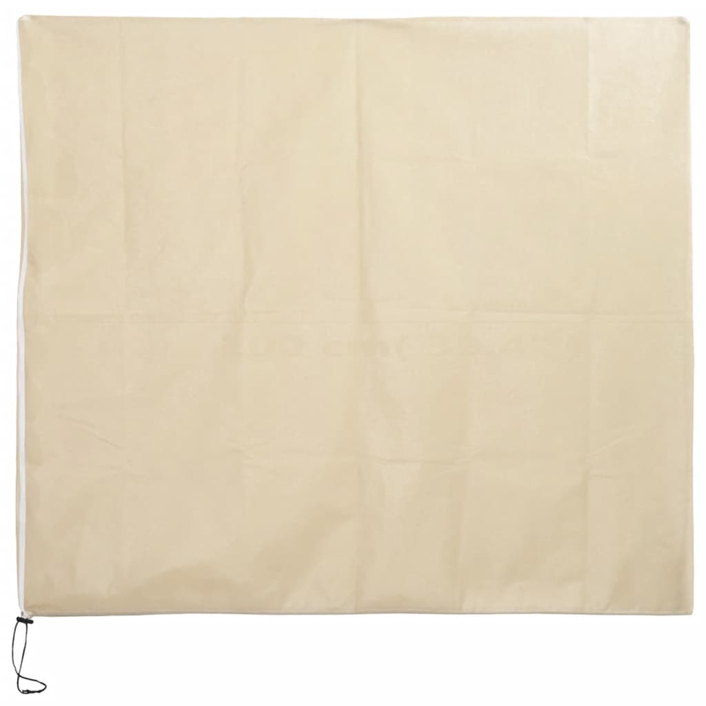 VidaXL Couvertures végétales avec fermeture éclair 10 pcs 70 g m² 3,93x3,5 m
