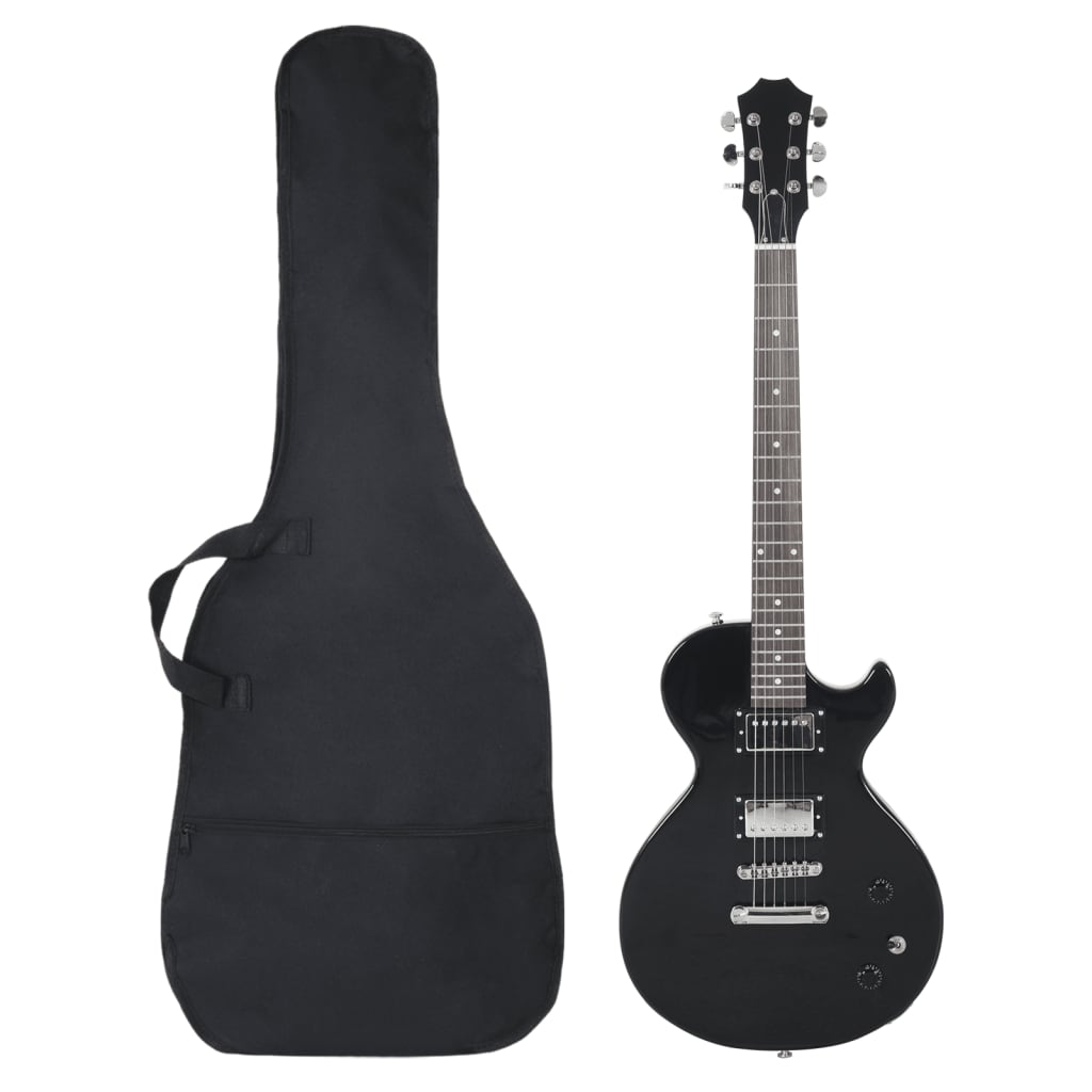 Vidaxl guitare électrique débutant avec sac 4 4 39 noir