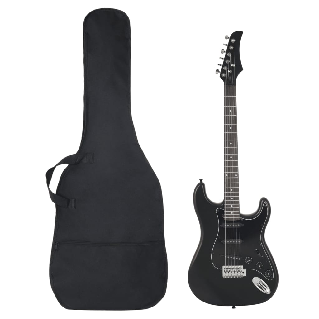 VidaXL guitare électrique pour débutants avec sac 4 4 39 noir