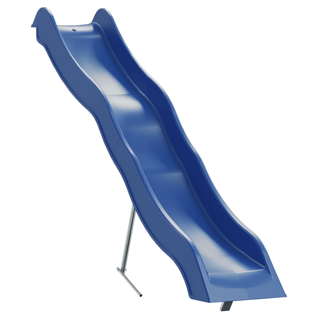 VidaXL Toboggan 210x40 cm polypropylène bleu