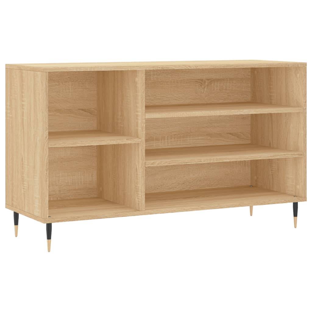 VidaXL armoire à chaussures 102x36x60 cm bois d'ingénierie chêne sonoma