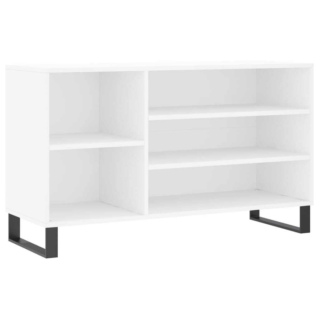 Vidaxx meuble à chaussures 102x36x60 cm bois d'ingénierie blanc