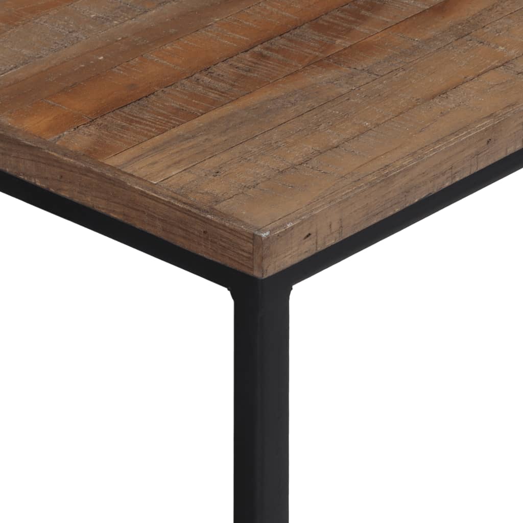 VidaXL supports pour plantes 3 pcs en bois de teck massif
