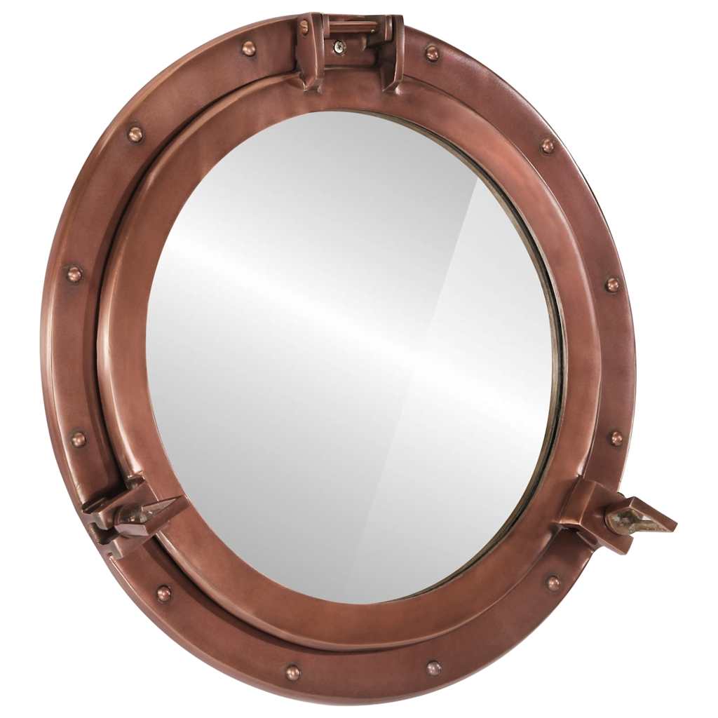Vidaxx miroir mural hublot ø50 cm aluminium et verre