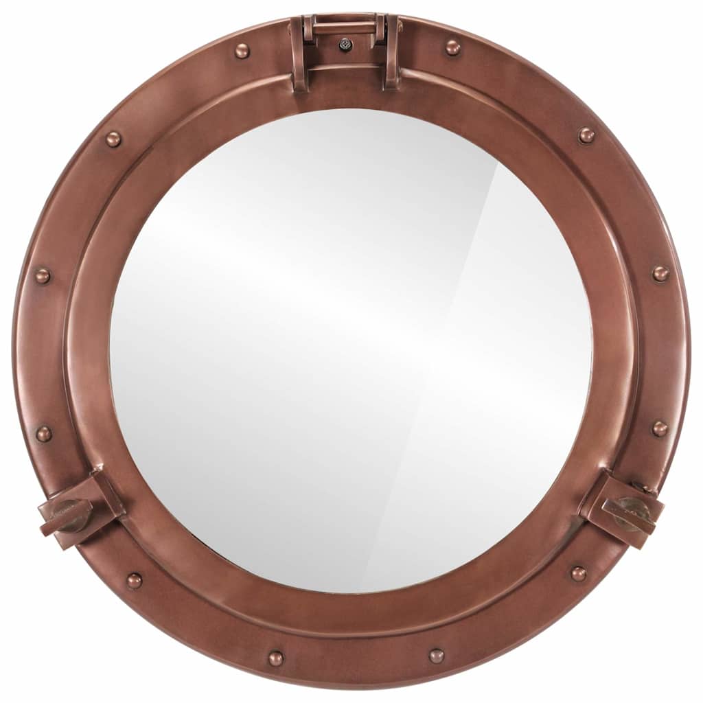 Vidaxx miroir mural hublot ø50 cm aluminium et verre