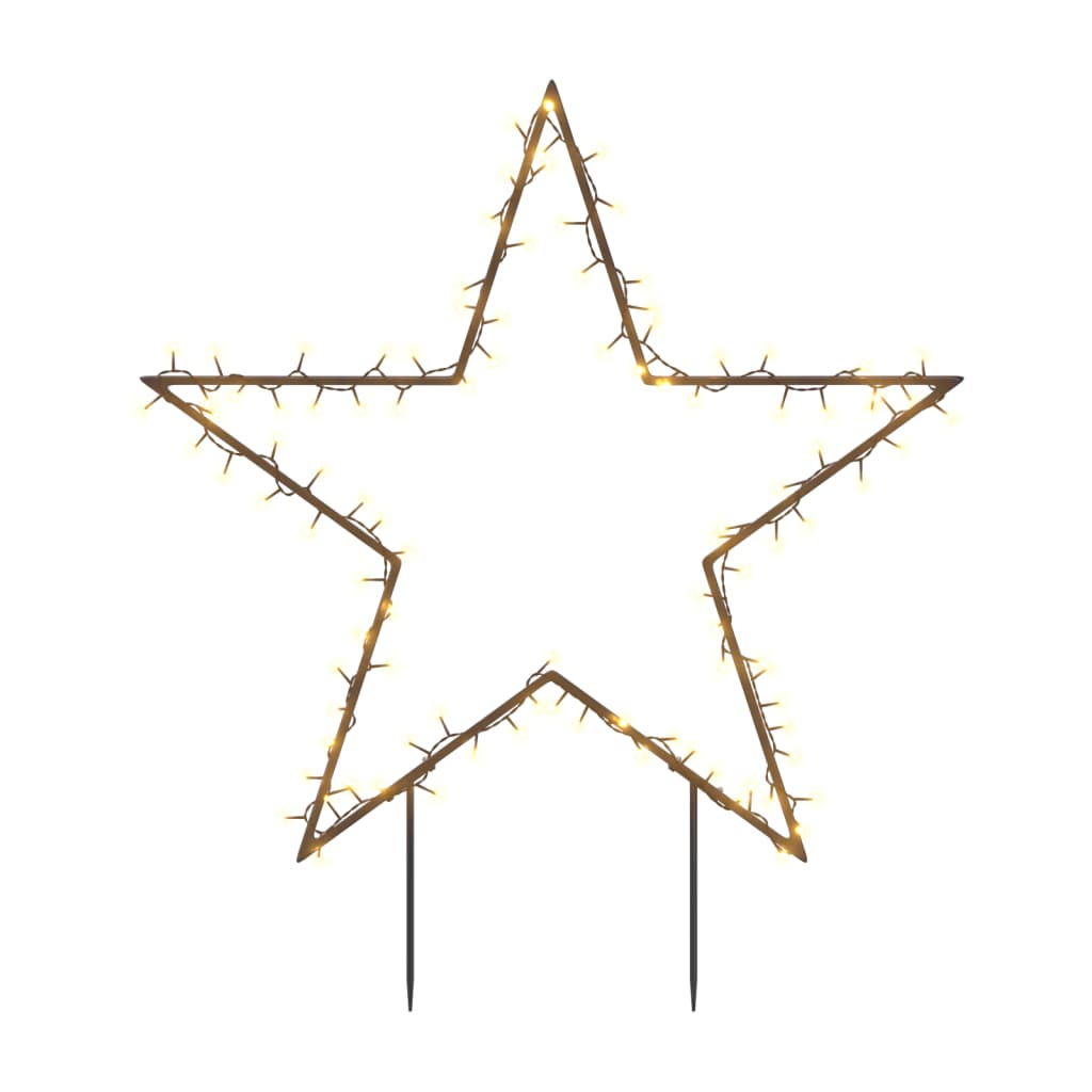 VidaXL Lumières de Noël avec étoile 115 LED 85 cm