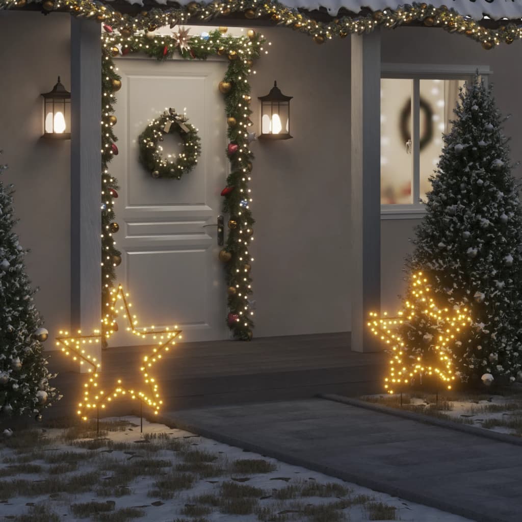 VidaXL Lumières de Noël avec étoile 115 LED 85 cm