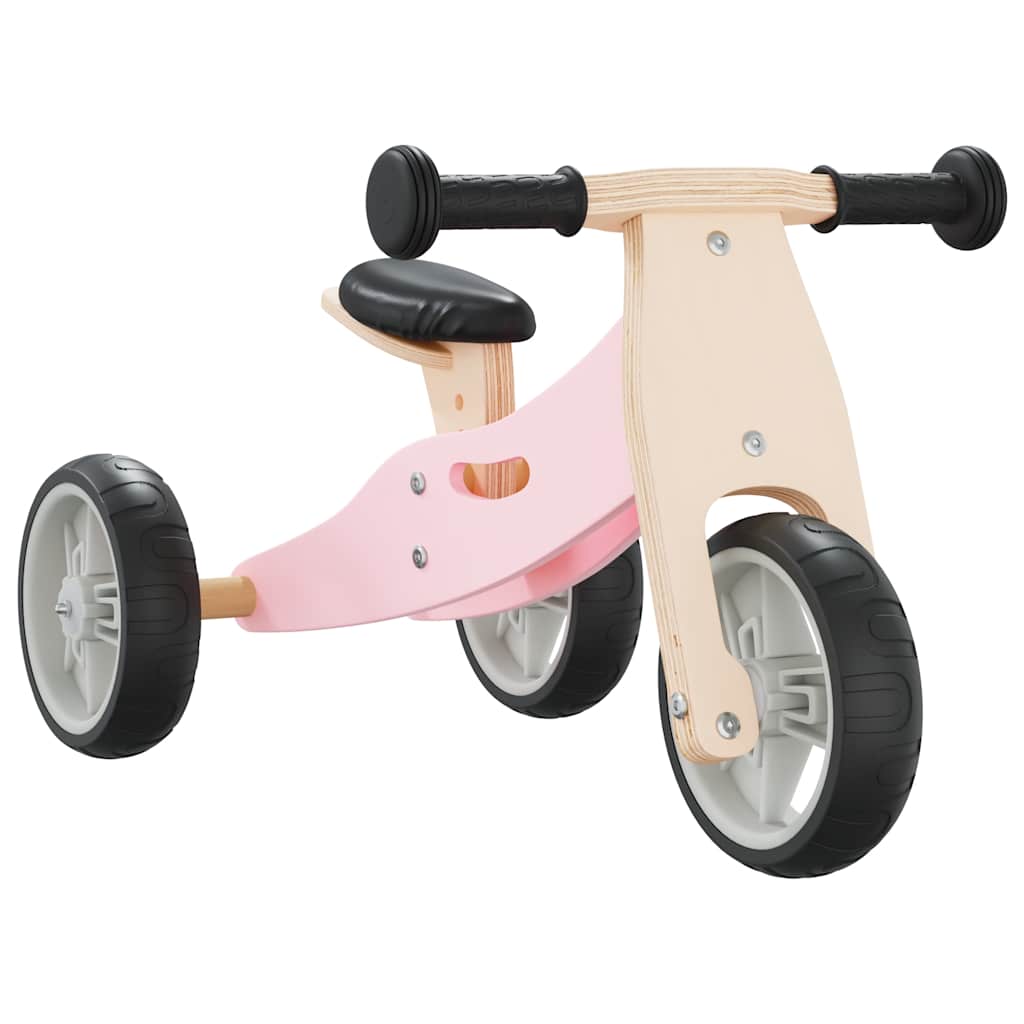 VidaXL draisienne pour enfants 2-en-1 rose