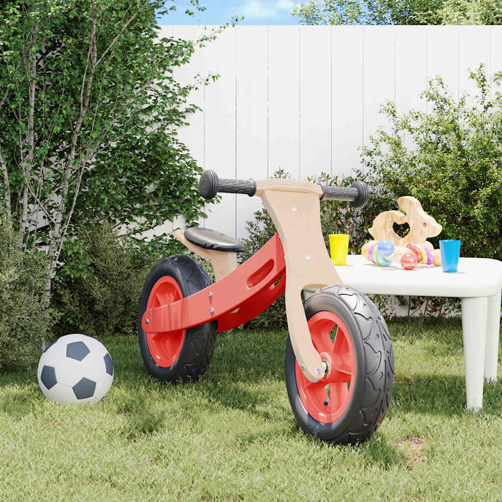 Draisienne VidaXL pour enfants avec pneus rouges