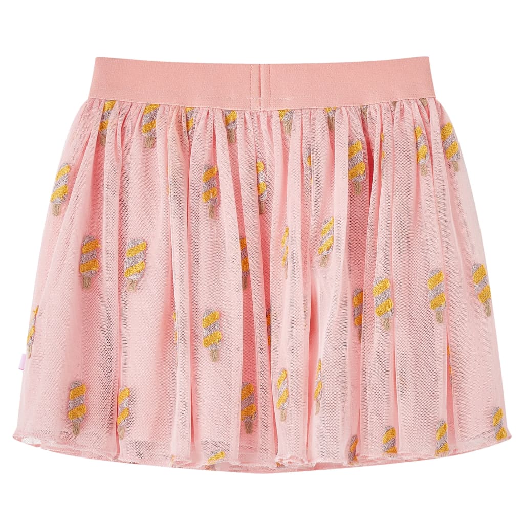 VidaXL Jupe enfant avec tulle 92 rose clair
