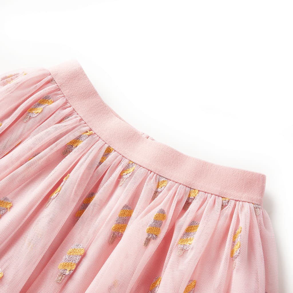 VidaXL Jupe enfant avec tulle 92 rose clair